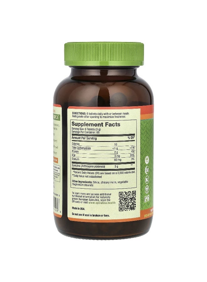 Nutrex Hawaii, Pure Hawaiian Spirulina, 3 g, 400 Tablets (50 mg per Tablet) - Image 2