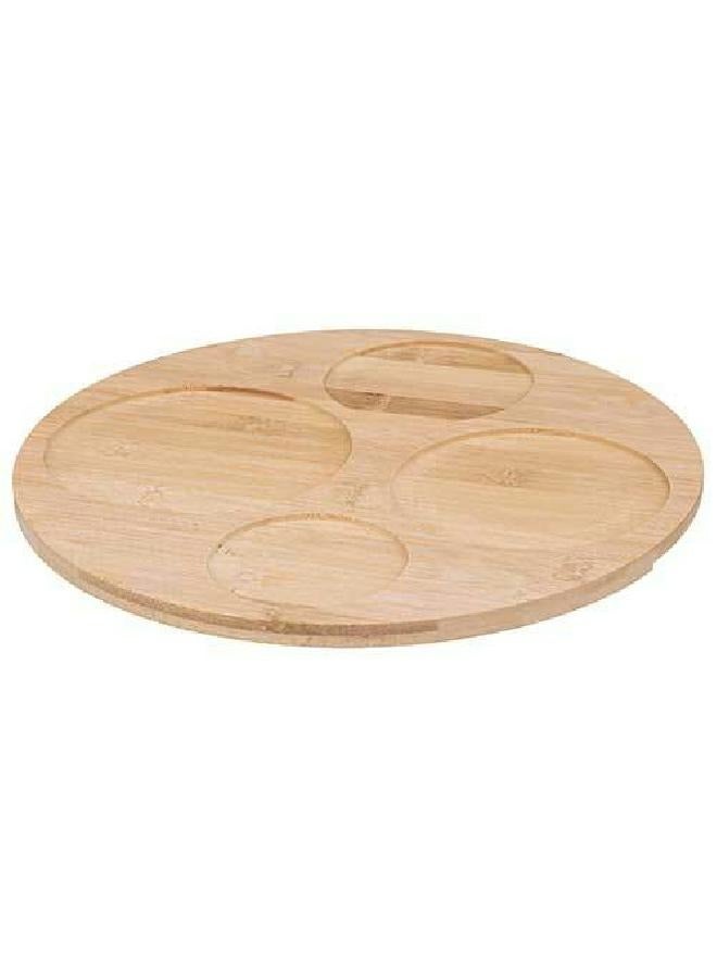 لوفت مقبلات، طقم، الطول 33.5 × العرض 33.5 × الارتفاع 10 سم، أبيض، بورسلين-188411 - Image 3