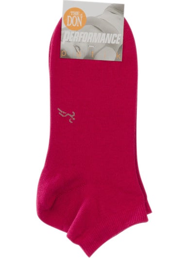 The Don Women's Booties Socks Claret Red  - Image 2
