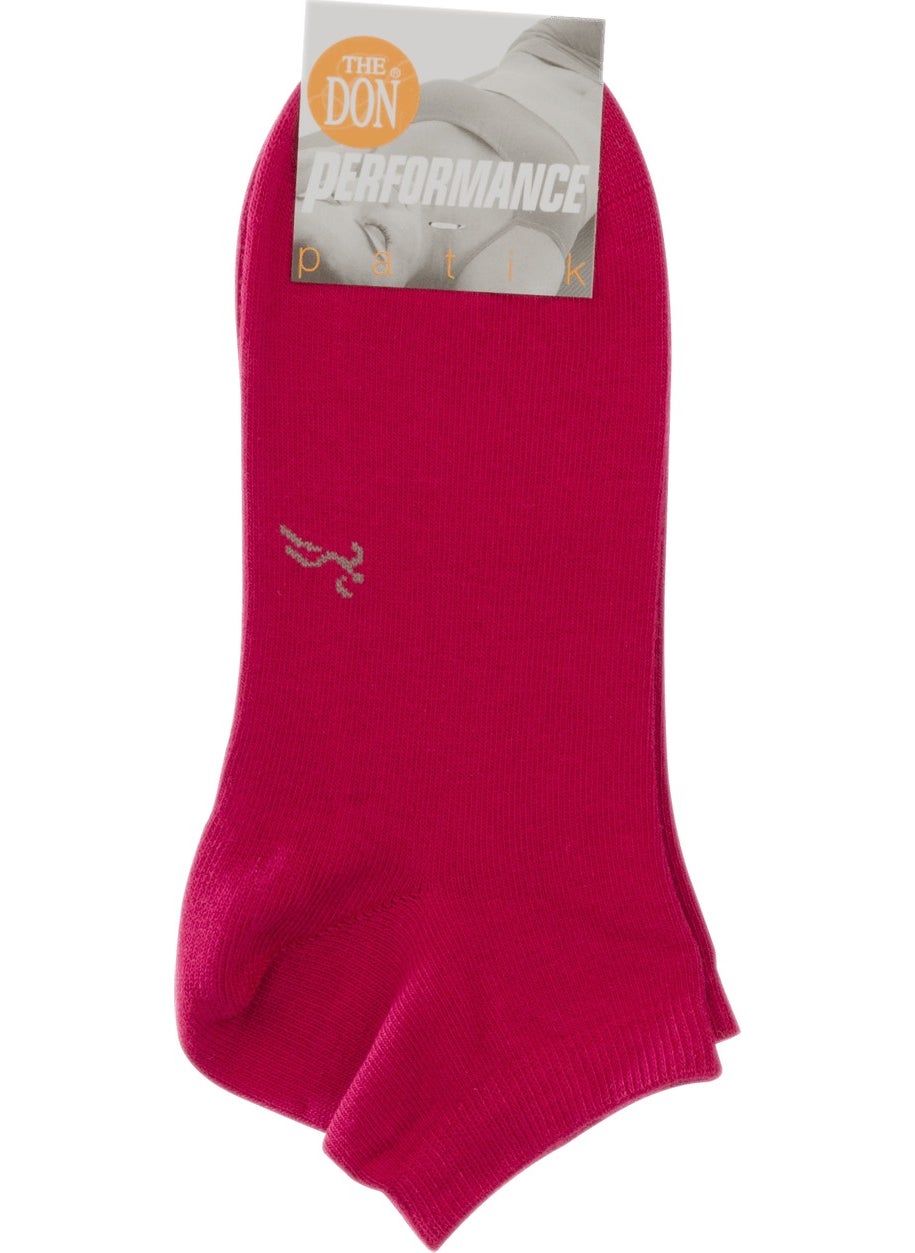 The Don Women's Booties Socks Claret Red  - Image 2