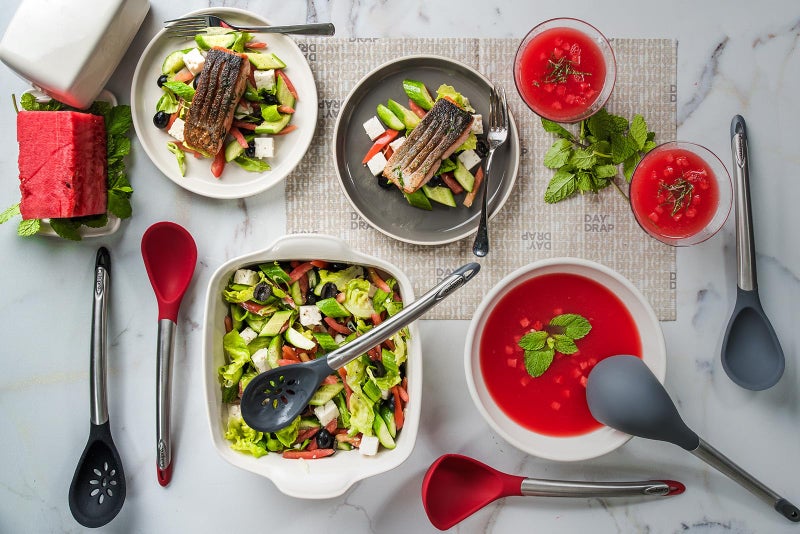 Cuisipro Silicone Spoon, 12-Inch, Red - Image 5