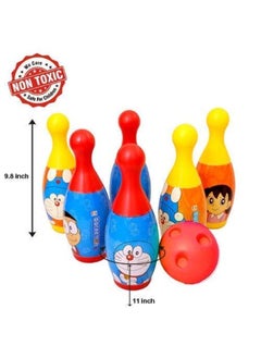 Generic 6 Pins & 1 Ball Bowling Game Set for Kids  - Image 3