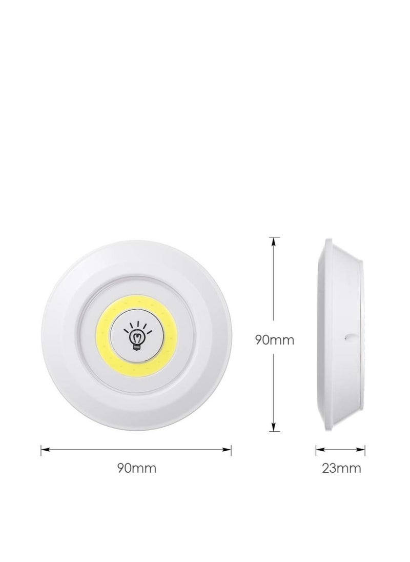 Generic - Led spot lights with remote control for emergency and multi-use decoration in home and Office 3 white pieces from Rana store - Image 1