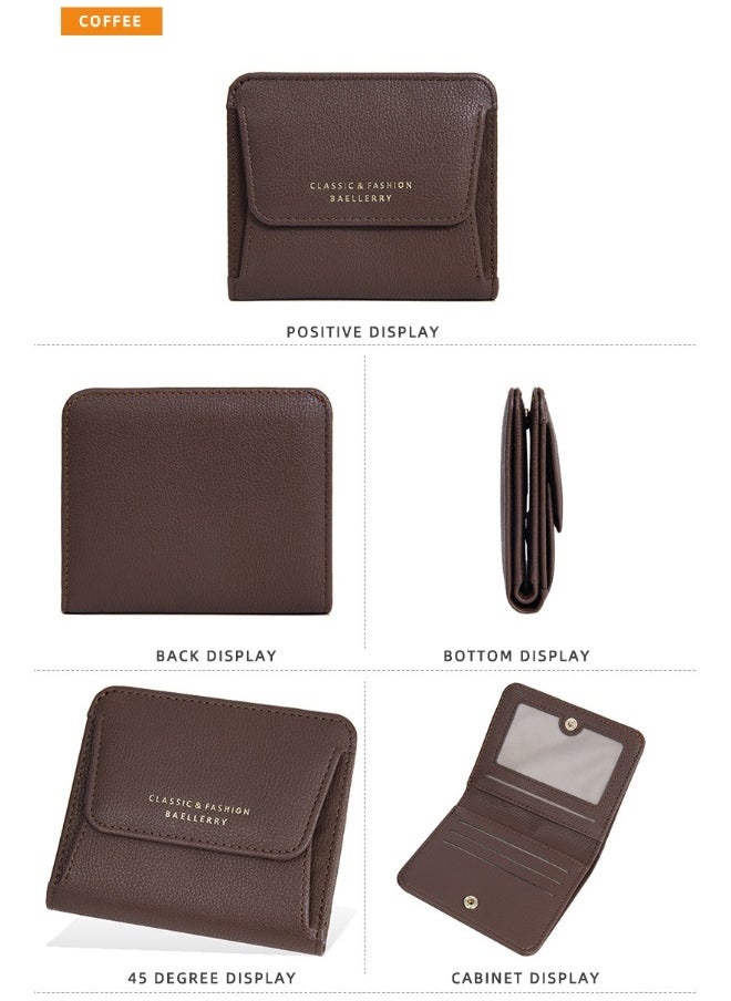 baellerry Women's Wallet Short Fashion Multi-card Coin Purse Youth Coin Bag Card Bag  - Image 2