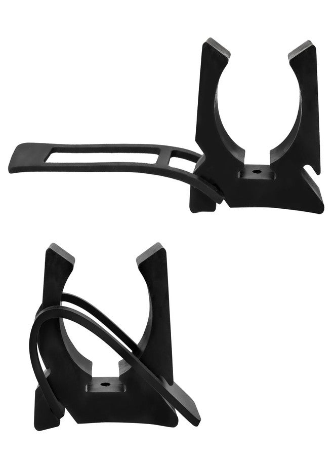 Hasanbar Boat Hook Holders, Rubber Push Pole Holder Quick Release Oar & Pole Holders with Modified Rubber Strap, Spring Clips Boat Paddle Holder Fit for Gaff, Anchor Pole, Oar, Paddle, Push Pole, 2 Pack - Image 1