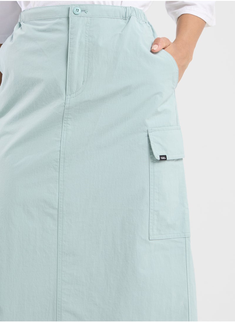 VANS Riley Parachute Cargo Skirt  - Image 3