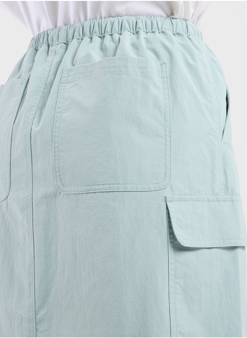 VANS Riley Parachute Cargo Skirt  - Image 4