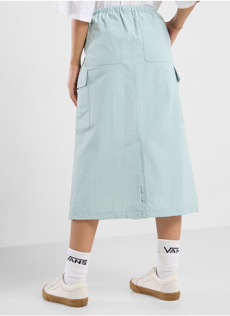 VANS Riley Parachute Cargo Skirt  - Image 2