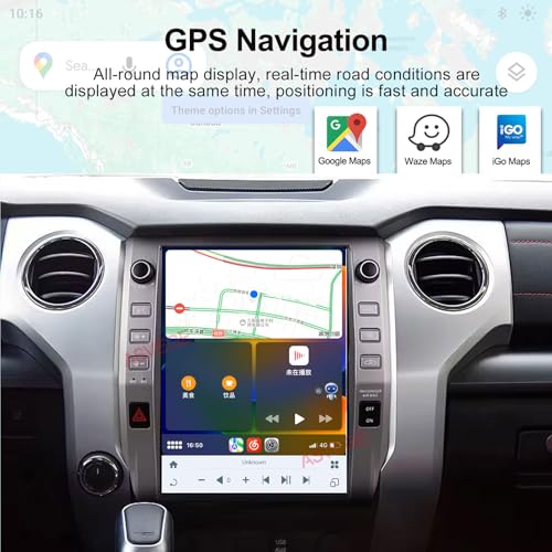 ASVEGE 12.1 Car Radio for Toyota Tundra 2014-2019 Android11 Tesla Screen Multimedia Player Navigation Stereo WiFi Gift Tools 5G - Image 4