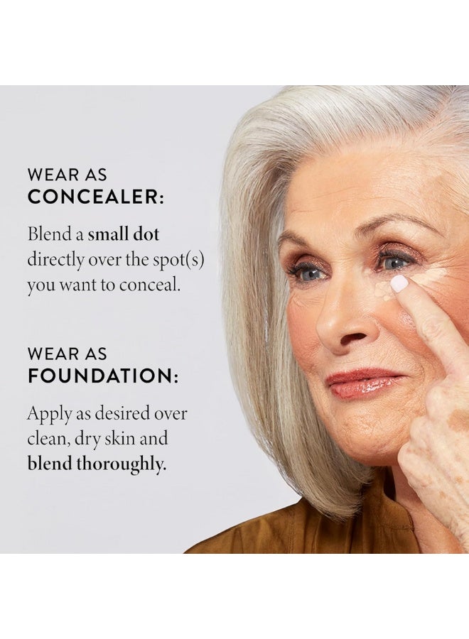 Sandra Cosmetics Matte High Coverage Concealer – Full Coverage Concealer Cream, Luminous Eye Corrector for Dark Circles, Hydrating & Anti-Aging Under Eye Concealer with Satin Finish - Image 2