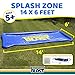 BACKYARD BLAST 14 x 6 Splash Zone Water Slide Splash Pad Accessory - Image 4