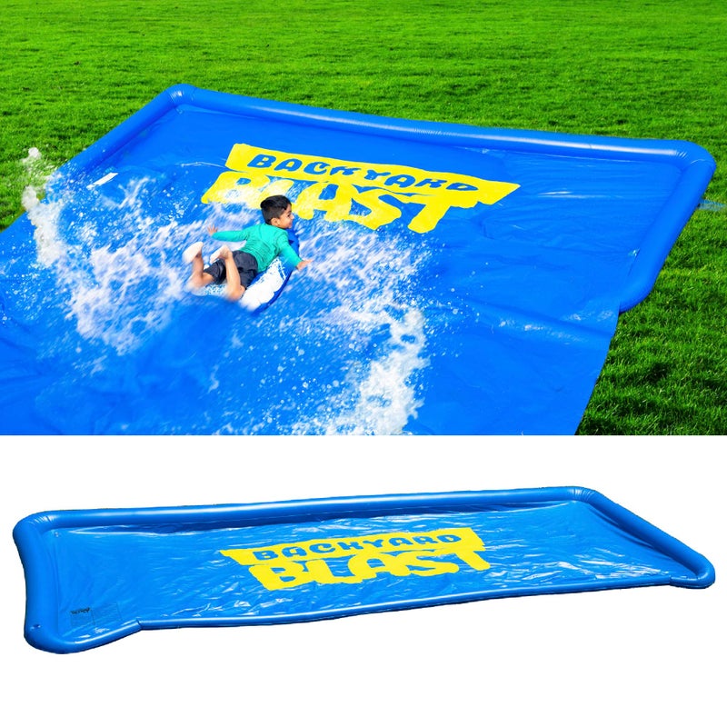 BACKYARD BLAST 14 x 6 Splash Zone Water Slide Splash Pad Accessory - Image 2