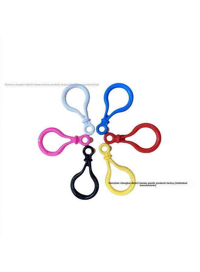 Loquat Tadpole Buckle 120mm Data Cable Winder Organizer Silicone Cable Tie Luggage Clothing Storage Accessories Lanyard-Color:Blue 120mm - Image 5