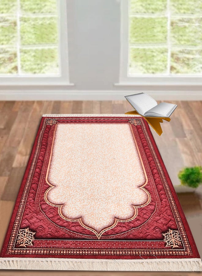 Status Contract Janwaz Multipurpose Prayer Mat With Anti Slip Backing 120x76 Cms - Image 1