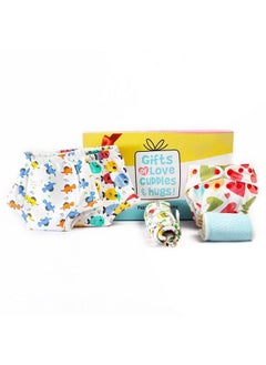Superbottoms Gift Combo Pack Of 1 Freesize Uno And 3 Padded Underwear ; 1Yearold Baby Gift ; Birthday Gift For 1 Year Baby Girl & Boy; Pack Of 5 Items  - Image 3