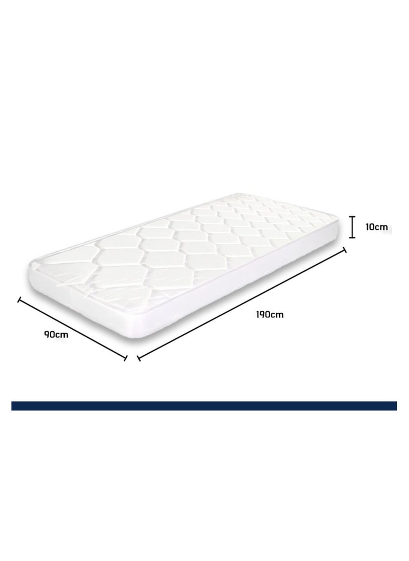 INFINI HOMES INFINI HOMES Medical Mattress - White, 90x190x10  - Image 2