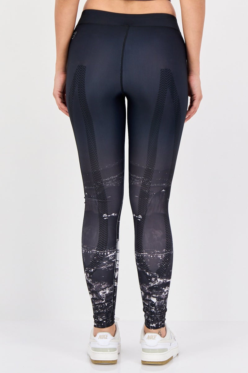 PUMA Women Sportswear Fit Training Tights, Black - Image 4