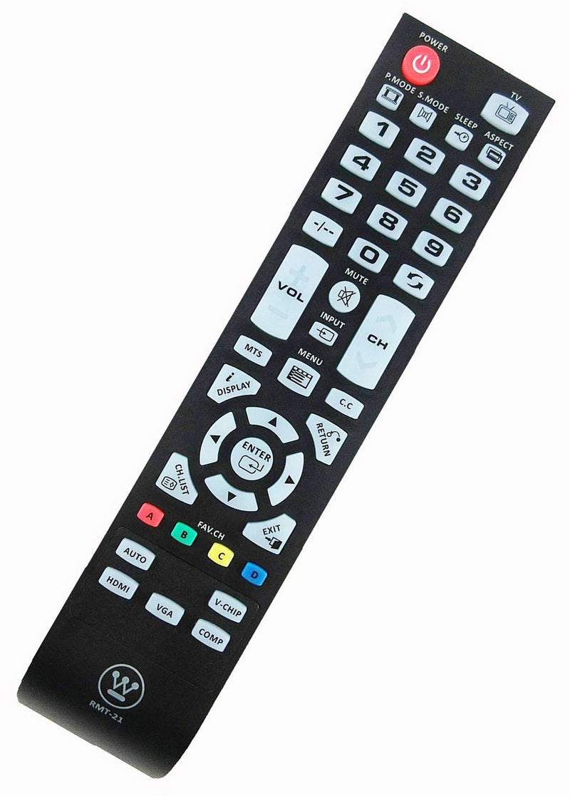 UBay New RMT-21 Remote Control Replacement for Westinghouse TV CW50T9YW CW40T8GW CW40T6DW CW40T2RW - Image 2