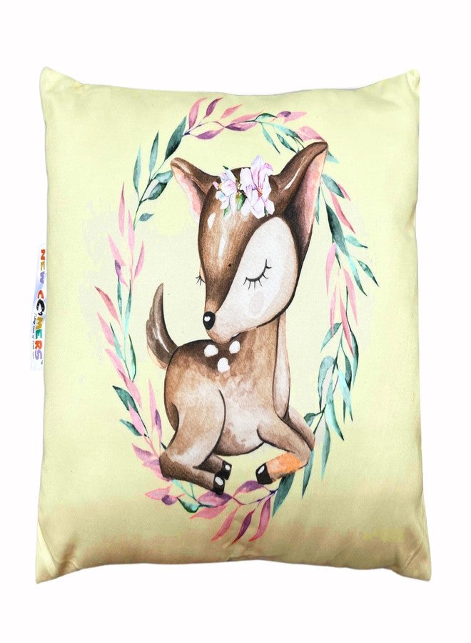 NEW COMERS® Kids Pillow with Super Soft Imported Fabric, 1 to 5 Year Kids Pillows, Animal/Cartoon Prints, Kid Pillow for Sleep, Bed Set, Neck Support-12 x 18 in..Sorted Design - Image 3
