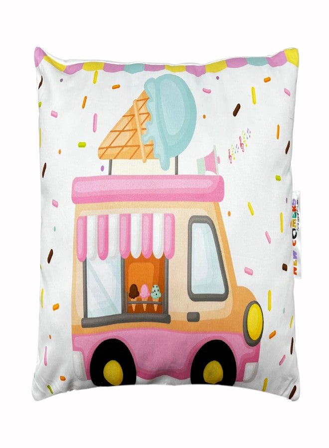 NEW COMERS® Kids Pillow with Super Soft Imported Fabric, 1 to 5 Year Kids Pillows, Animal/Cartoon Prints, Kid Pillow for Sleep, Bed Set, Neck Support-12 x 18 in..Sorted Design - Image 2