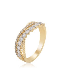 Elegant Gold Tone Stone Ring - Size 11 US - pzsku/Z5C4417A12BBA02C1D969Z/45/_/1726844836/0c61c481-dbe6-4e29-902b-60562c41c38e