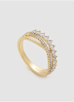 Elegant Gold Tone Stone Ring - Size 11 US - pzsku/Z5C4417A12BBA02C1D969Z/45/_/1726844918/b9929210-43b2-4917-8b41-50c3187a7bde