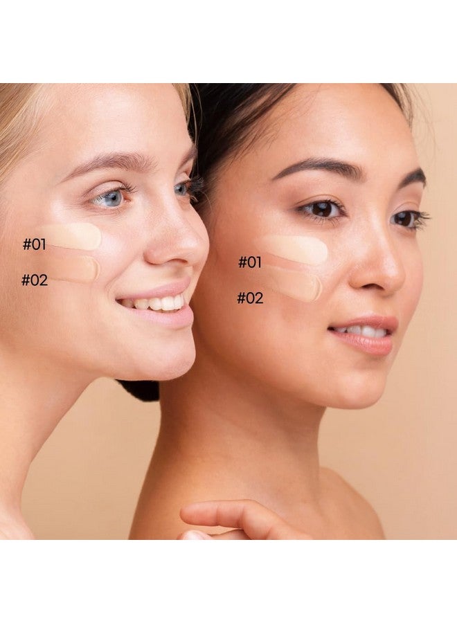 BEAUDIANI Mesh tight up cushion foundation 01, light beige, Korean cushion foundation, natural coverage, glowing foundation, sweat proof makeup, long lasting foundation, all skin type - Image 5