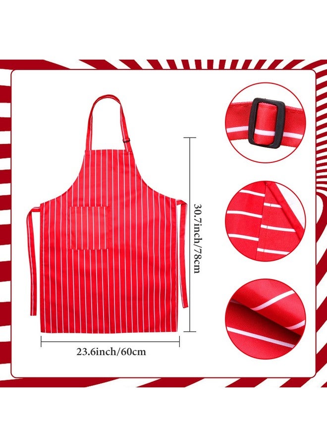 Keymall Keymall Waiter Costume Kit-Soda Jerk Costume Kit-Including 3 Pieces Hat Apron Bow Tie For Halloween 1950s Theme Costume (Set A) - Image 4
