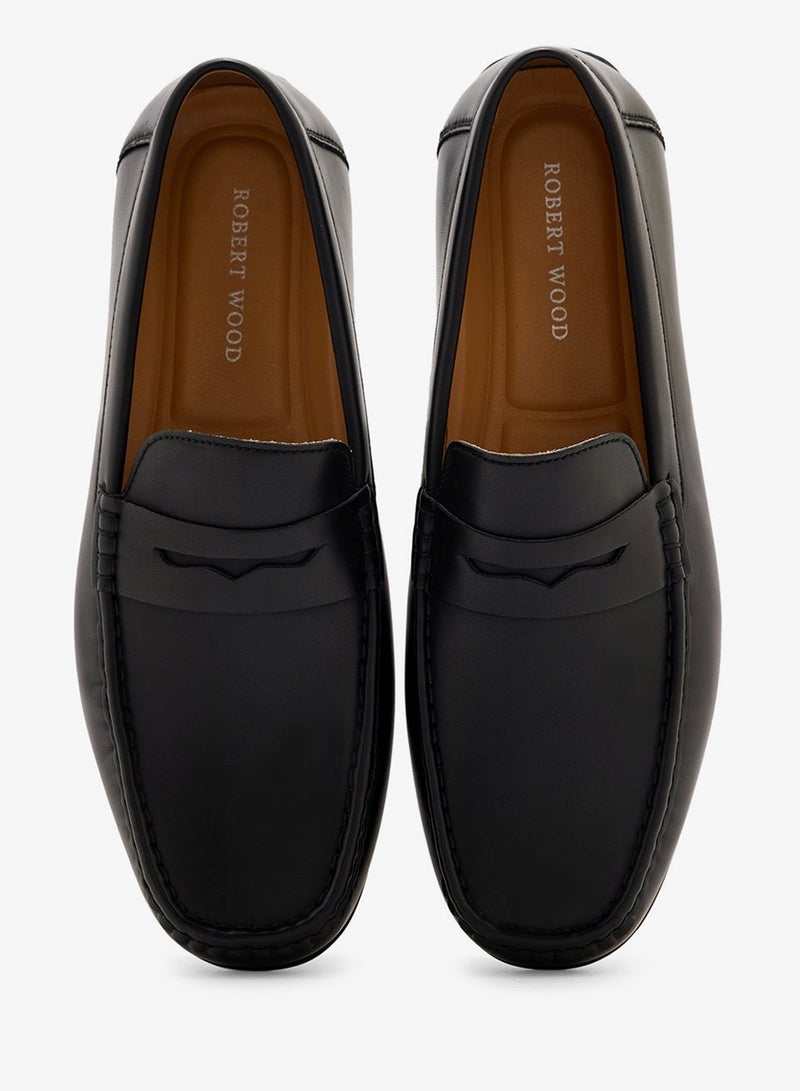 Robert Wood Classic Penny Loafers - Image 4