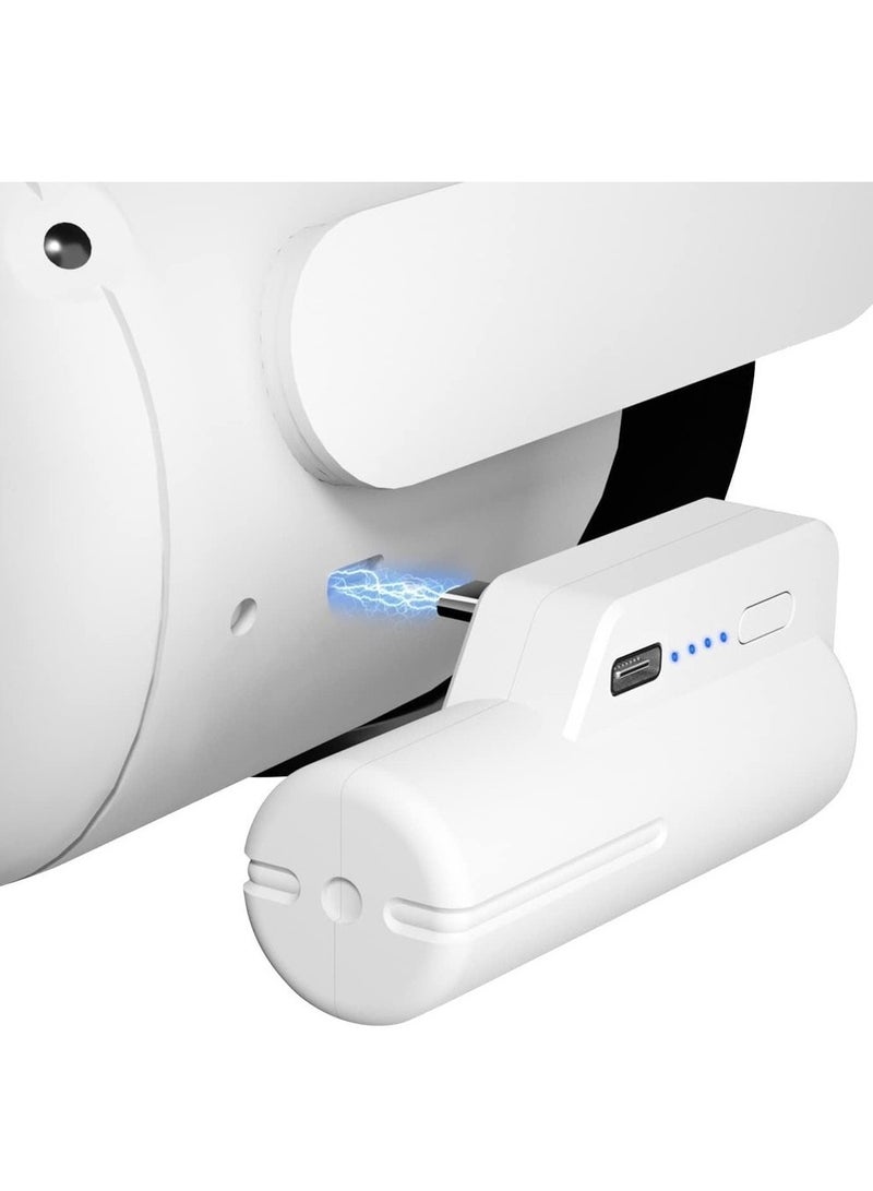 Battery Pack For Oculus Quest 2 5000mAh Head Strap Battery Pack Compatible With Oculus/Quest 2 Lightweight And Portable VR Extend Power Accessories For Extra 2-4H - Image 5