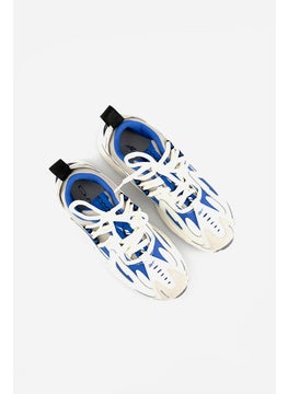 Reebok Men DMX Series 1200 Shoes, Chalk/Grey Cobalt  - Image 2
