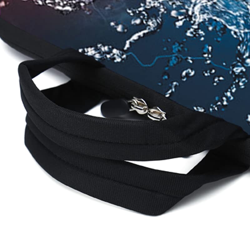 AMARY14 15 15.4 15.6 inch Laptop Handle Bag Computer Protect Case Pouch Holder Notebook Sleeve Neoprene Cover (Hot Basketball) - Image 4
