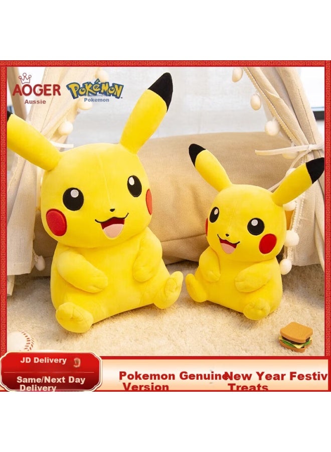 Aoger Pokemon Pikachu Plush Toy Doll Birthday Gift Valentine's Day Gift For Boyfriend Girlfriend Pillow