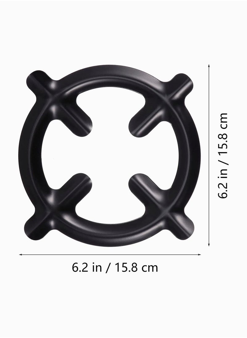 Generic Moka Stove Stand, Pot Holder Coffee Pot Holder Gas Range Burner Grate Stove Rack Support for Kitchen Wok Milk Pot Pan 3 Pcs  - Image 4