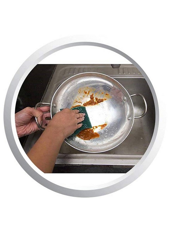 سكوتش مجموعة وسادات التنظيف المصنوعة من الفولاذ المقاوم للصدأ من سكوتش برايت (عبوة من 6 قطع) - Image 4