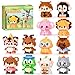IBLOTIME Party Favors 12 Pack Micro Animal Building Sets Punch Box Surprise Mini Builds Small Party Favors for Birthday and Christmas Ages 14 - Image 2