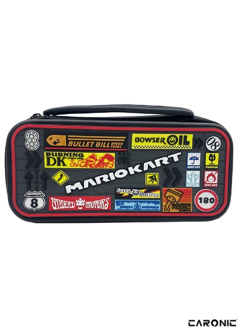 Case compatible With Nintendo Switch And Oled Shockproof Waterproof Case Bag with soft Liner