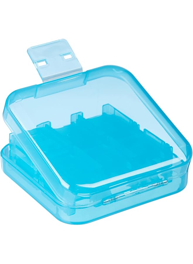 حقيبة تخزين ألعاب لـ 24 لعبة نينتندو سويتش 8.64 × 9.64 × 2.54 سم أزرق - Image 5