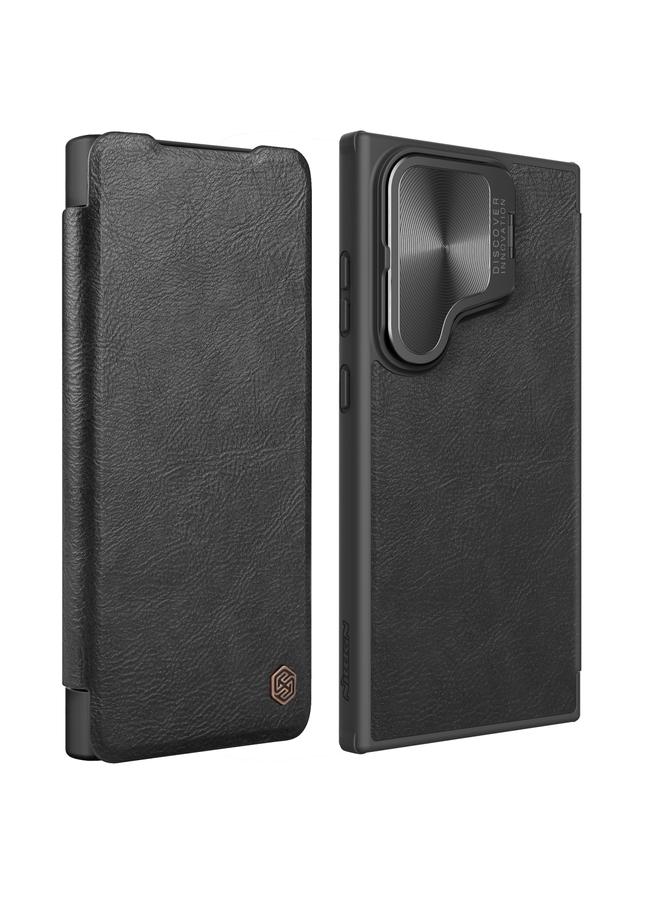 Nillkin Case For Samsung Galaxy S24 5G Qin Prop Series Flip Camera Cover Design Leather Phone Case - Image 1