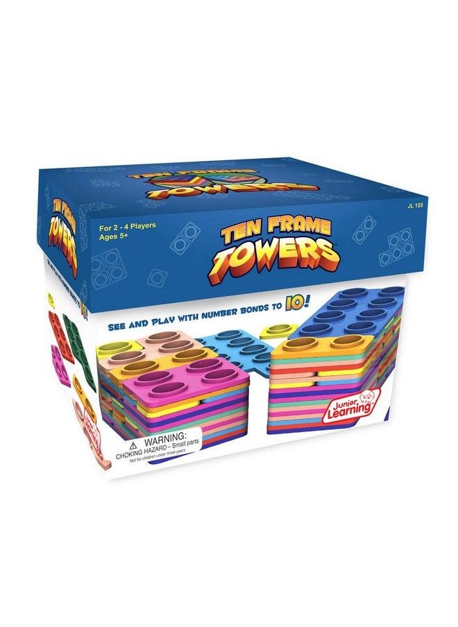 Junior Learning Jl155 Ten Frame Towers  - Image 4