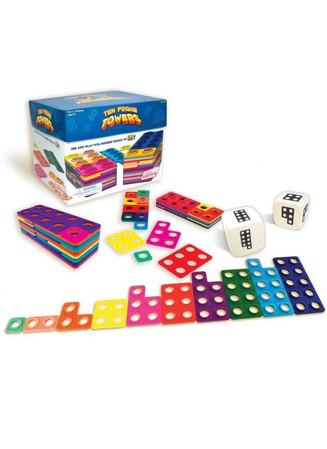 Junior Learning Jl155 Ten Frame Towers  - Image 3