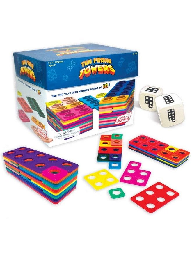 Junior Learning Jl155 Ten Frame Towers  - Image 2