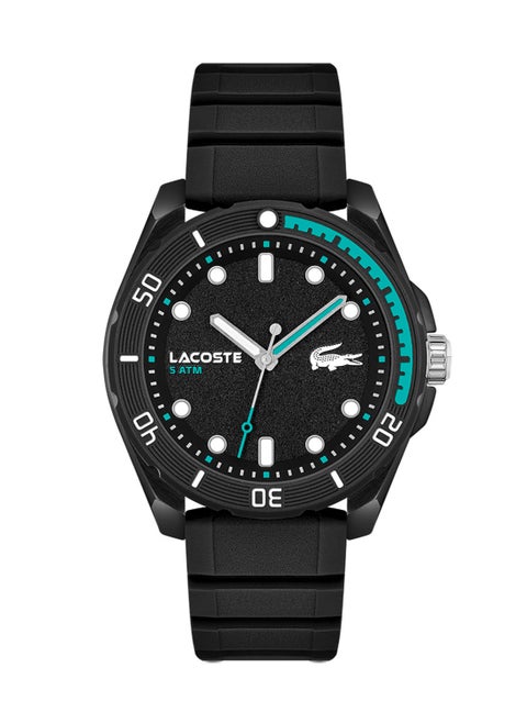 Men's Analog Round Shape Silicone Wrist Watch 2011284 - 44 Mm