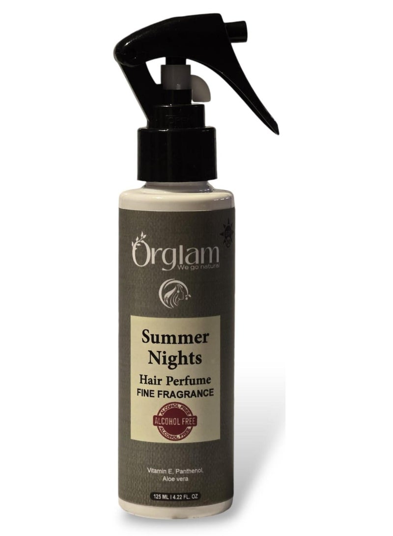Orglam (Daily Vitamin Hair Perfum & Mist (Summer Nights) (SPF30)(Panthenol-Vitamin E-Aloe Vera)(125ml) - Image 1