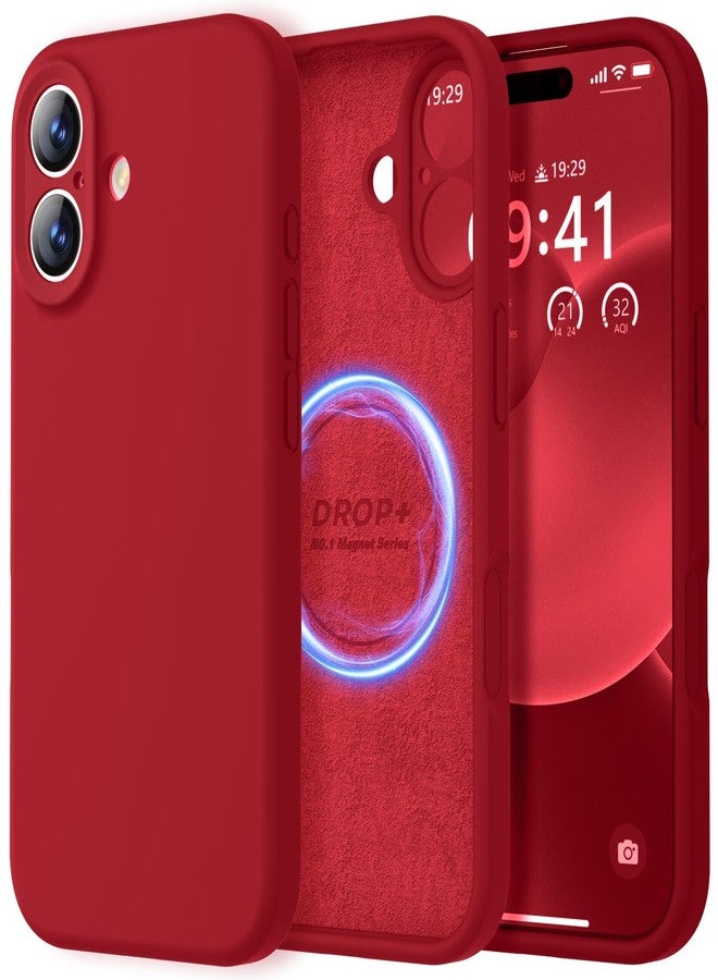 LOVE 3000 Compatible with i17 Silicone Magnetic Phone Case (Red) - Image 1