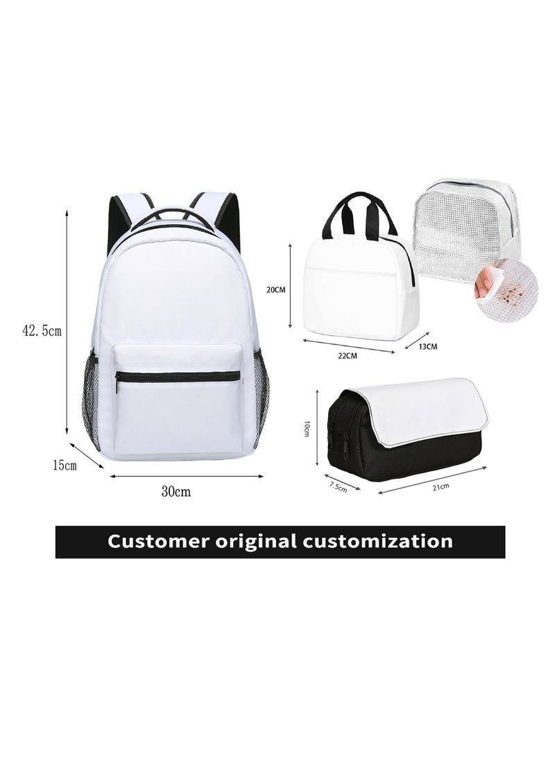 Bluey backpack pencil case satchel three-piece suit men and women leisure sports travel backpack student school backpack - Image 2