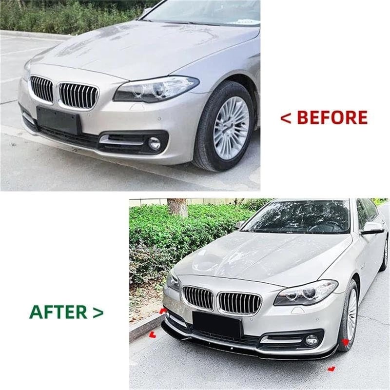QASULER Front Spoiler for BMW 5 Series F10 F11 - Image 2