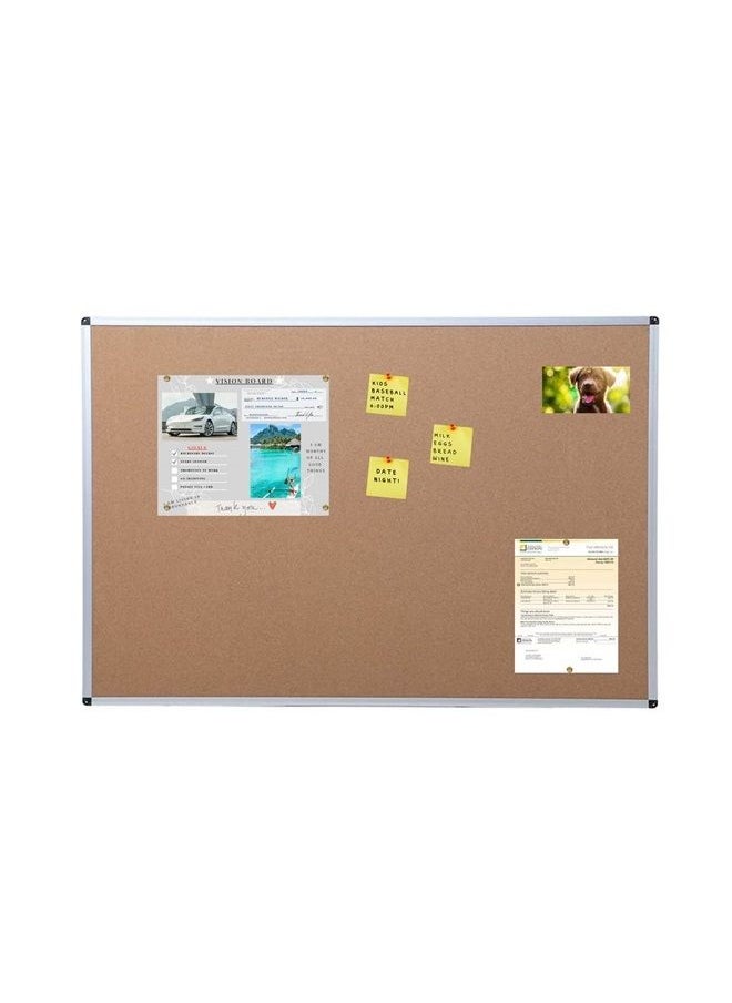 Generic - Vision Board Poster - Dream Board Manifestation Board Law of Attraction (14 x 11) Gray - Image 1