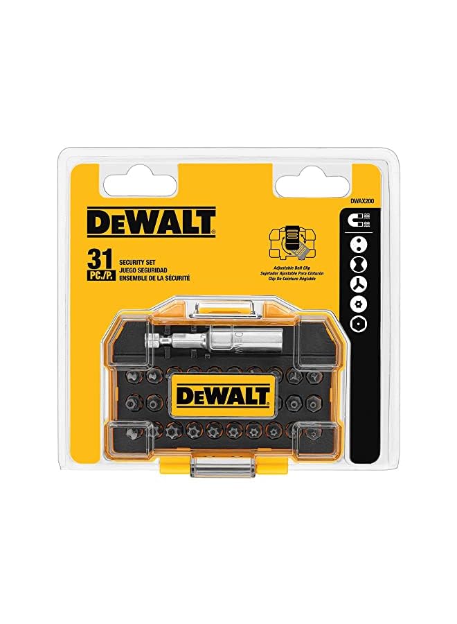 DEWALT Screwdriver Set, Security, 31-Piece (DWAX200) - Image 2