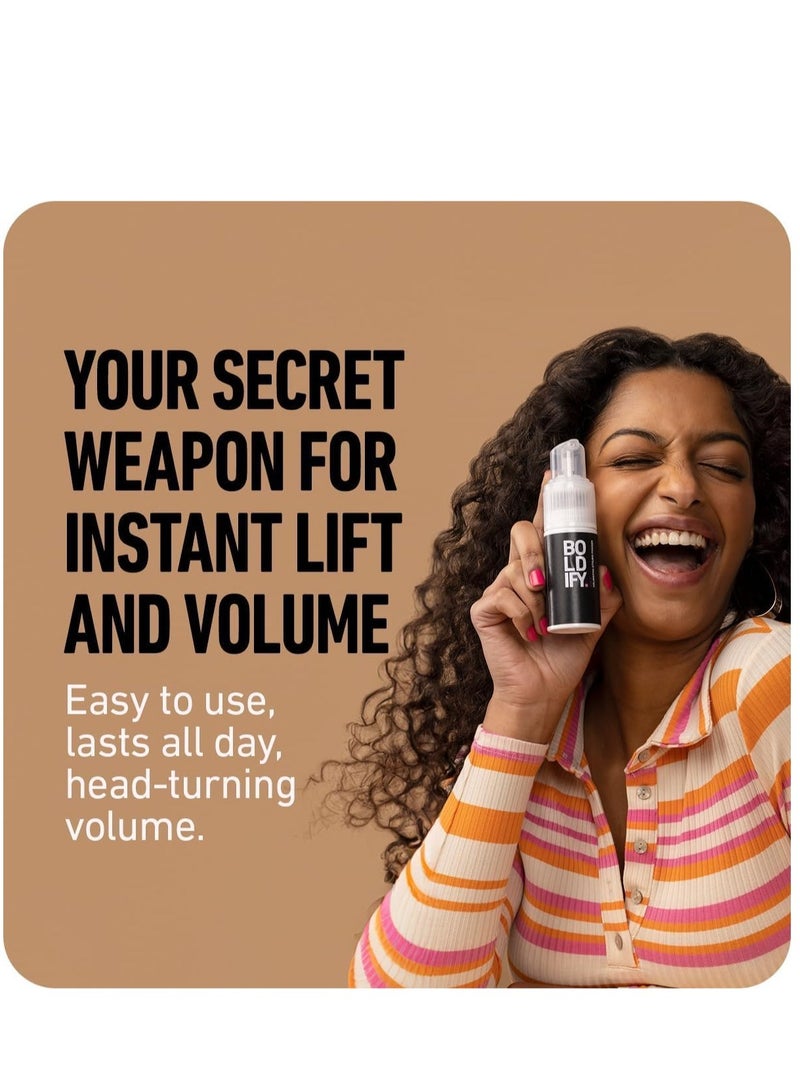 Boldify Thickening Powder 24-hour volume and softness with no mess, shine or clumps Easily comb fine, lifeless hair to luscious fullness with a revolutionary spray pump to apply hair powder - Image 5